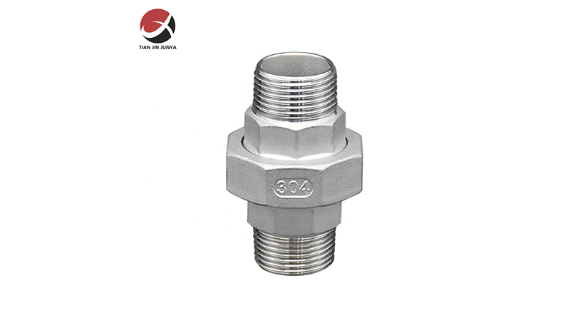 不(bú)鏽鋼雙頭外(wai)牙活接管件(jiàn)